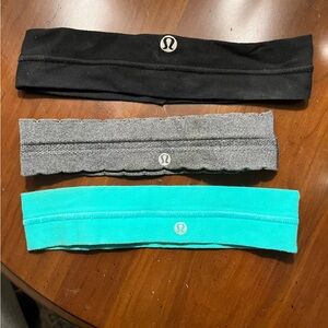Set of 3 Lululemon Handbands